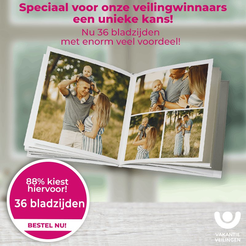 Fotoboek 30x30cm 38bladzijden