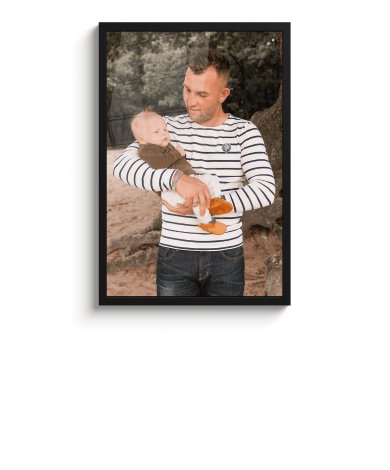 Poster met lijst - Volledige foto