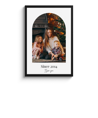 Poster met lijst - Tijdschrift