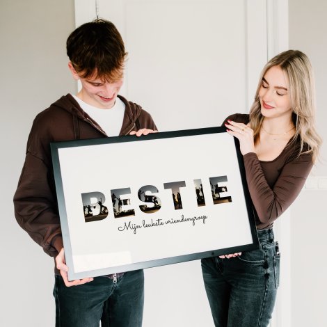 Poster met lijst - Bestie