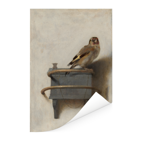 Het puttertje - Schilderij van Carel Fabritius Poster