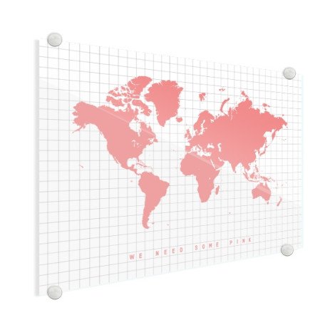 Roze plexiglas