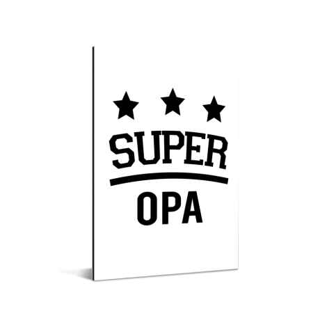 Vaderdag - Super opa Aluminium