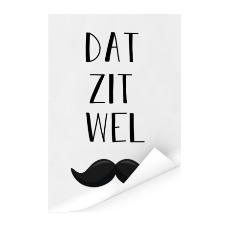 Vaderdag - Dat zit wel snor Poster