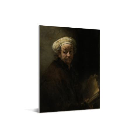 Zelfportret als de apostel Paulus - Schilderij van Rembrandt van Rijn Aluminium