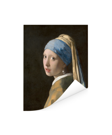 Meisje met de Parel - Schilderij van Johannes Vermeer Poster 