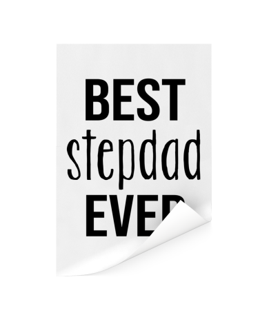 Vaderdag - Best stepdad ever Poster