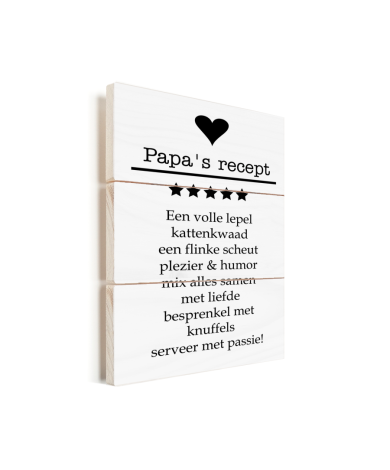 Vaderdag - Papaâ€™s recept Vurenhout