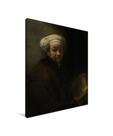 Zelfportret als de apostel Paulus - Schilderij van Rembrandt van Rijn Canvas