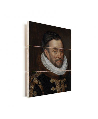Willem van Oranje - Schilderij van Adriaen Thomasz Vurenhout met planken