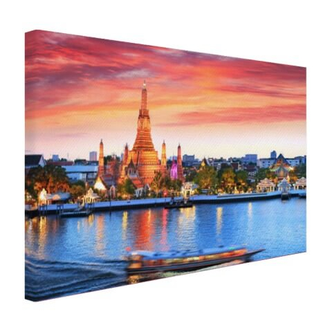 Wat Arun Bangkok Canvas