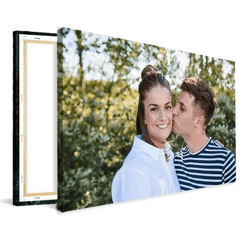 Foto op canvas