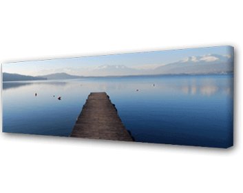 Panoramafoto op canvas