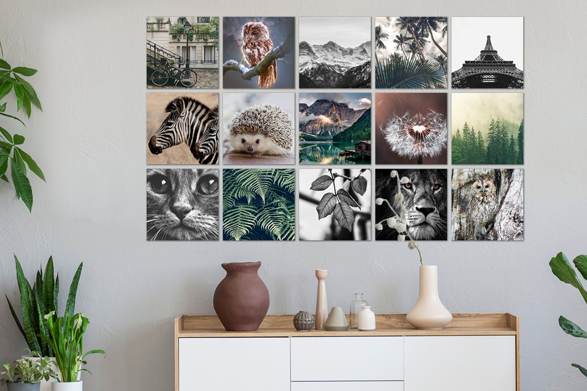 Foto op squares