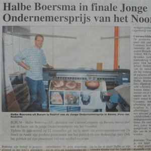 Halbe Boersma in finale jonge ondernemersprijs