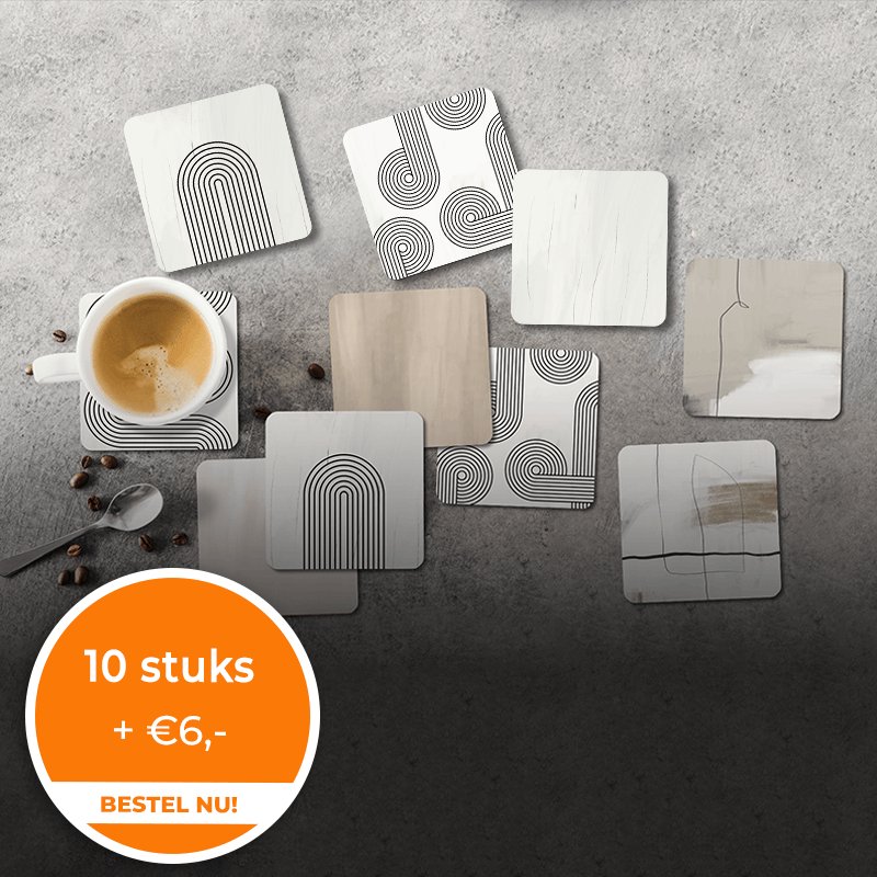 Onderzetters 10 stuks