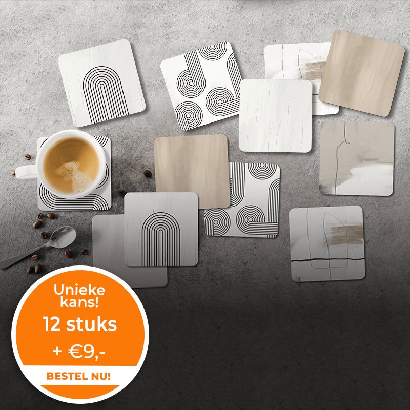 Onderzetters 12 stuks