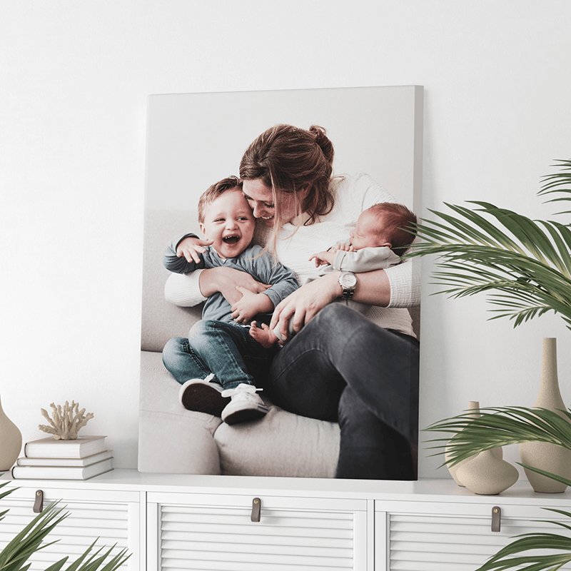 Foto op canvas