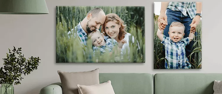 Foto op canvas - Bestel met 45% korting!