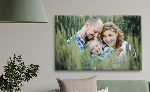 foto op canvas