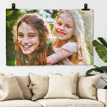 Gekreukeld canvas