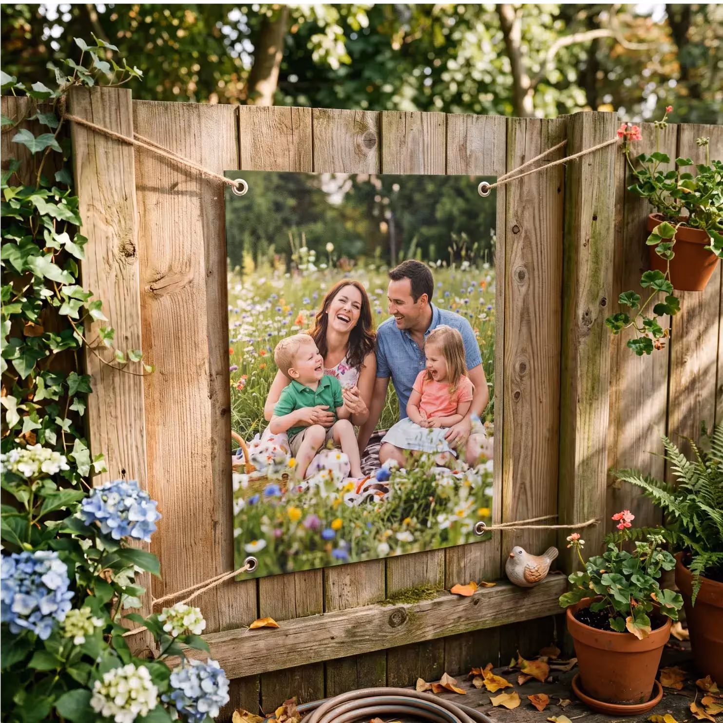Foto op tuinposter