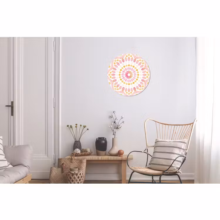 Abstract - Mandala - Kunst - Modern - Roze — 2