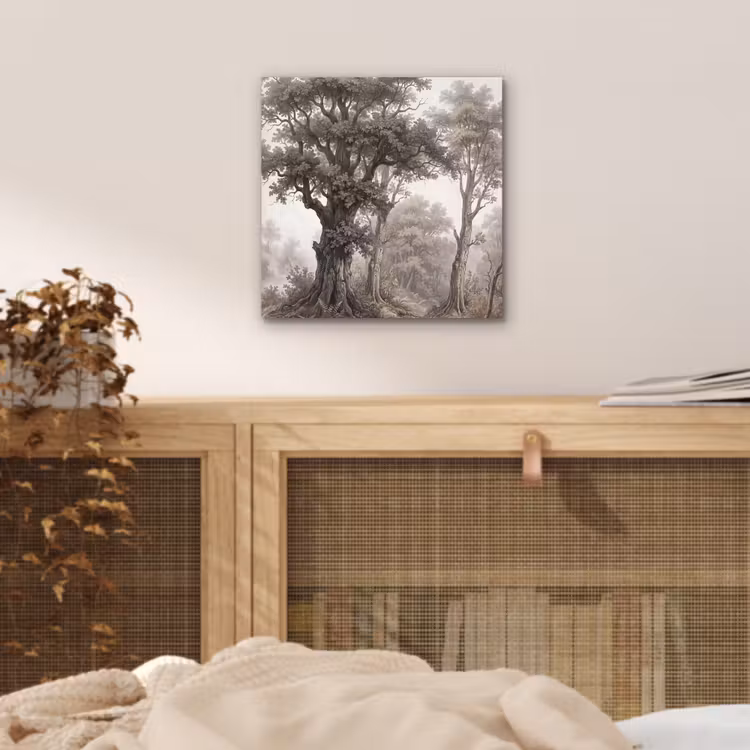 Aluminium schilderij - Natuur - Bos - Eik — 4