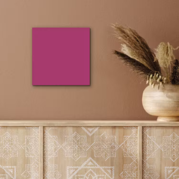 Aluminium schilderij - Deep - Magenta - Paars — 5