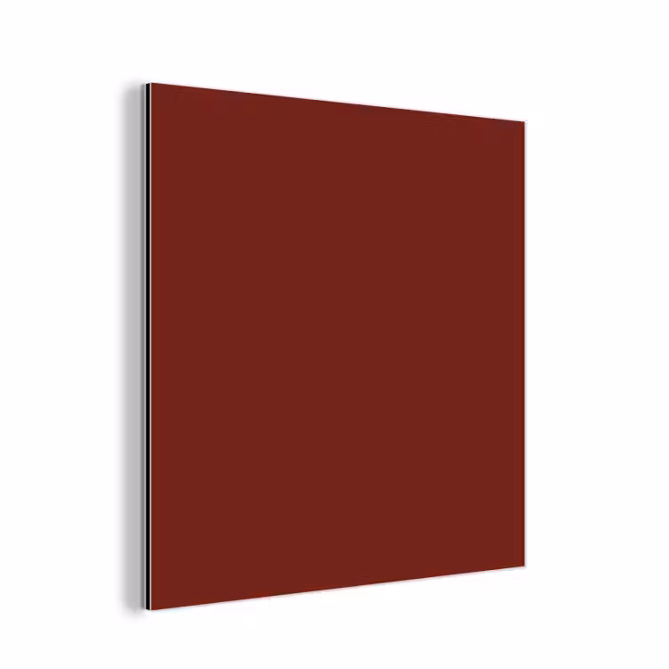 Aluminium schilderij - Rustic - Terracotta - Rood — 1