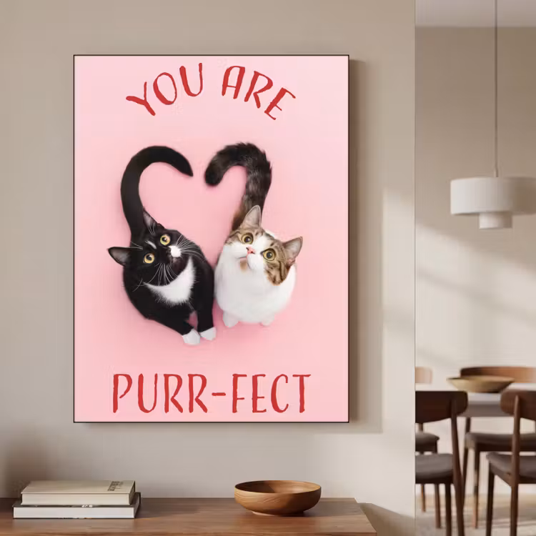 Art Frame - Kat - Hart - Tekst - Valentijn — 4