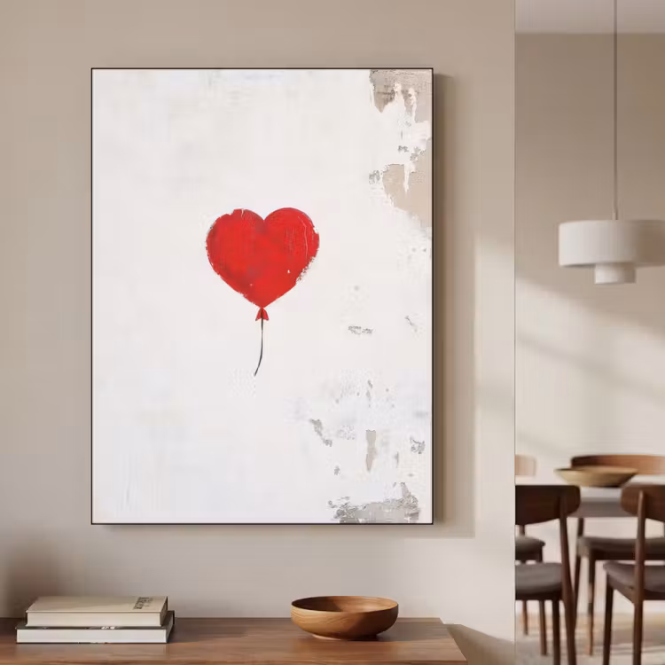 Art Frame - Ballon - Rood - Hart — 4