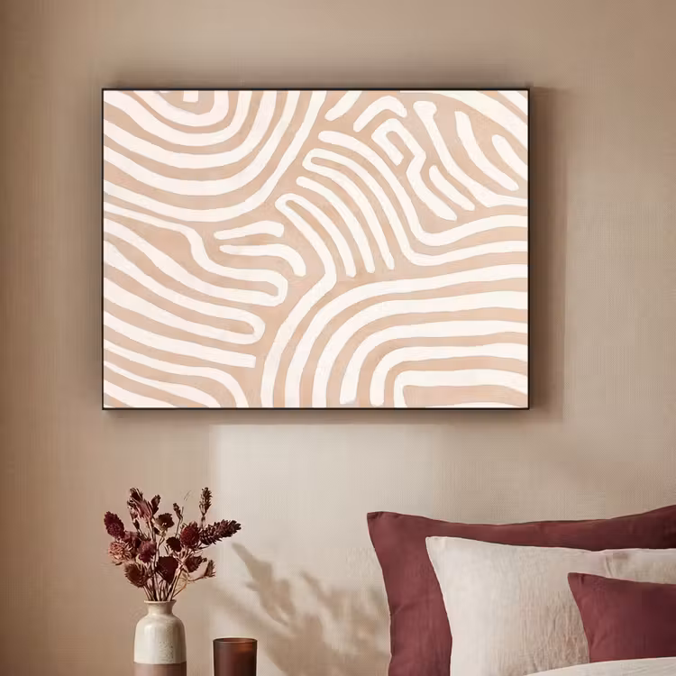 Art Frame - Beige - Aardspatroon — 2