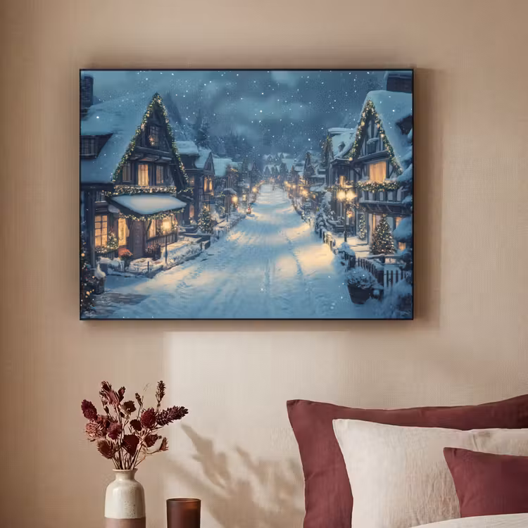 Art Frame - Kerstdorp - Kerst - Sneeuw - Winter — 2