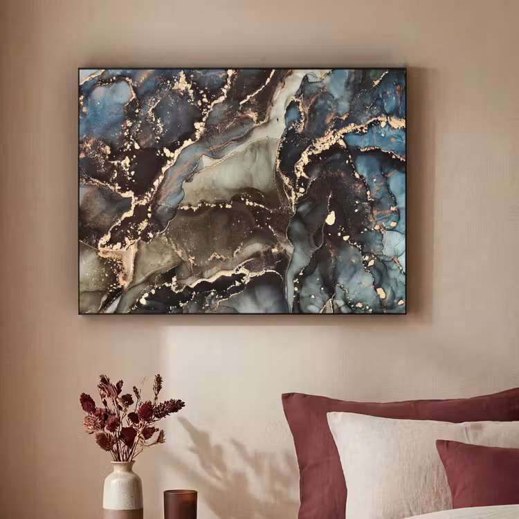 Art Frame - Marmer - Goud - Groen — 2