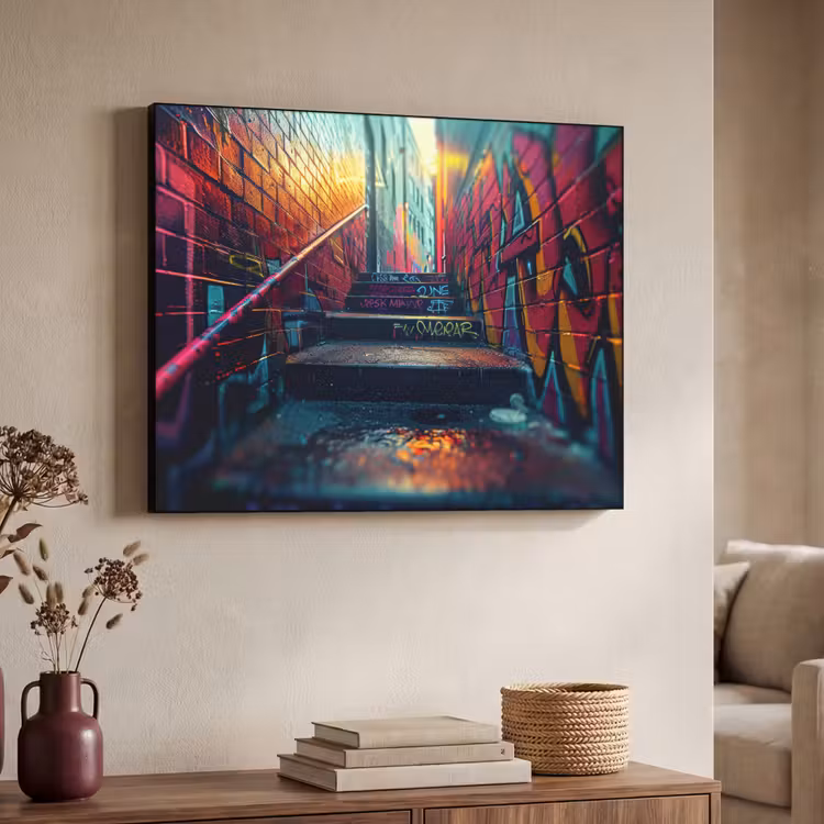 Art Frame - Architectuur - Neon - Trap - Graffiti — 4