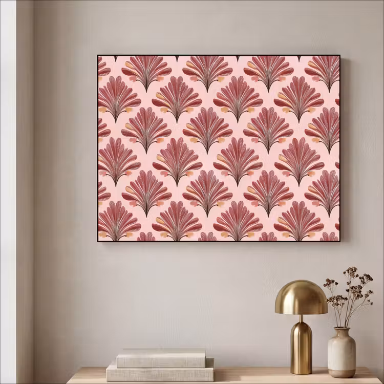 Art Frame - Waaier -  Roze - Rood — 3