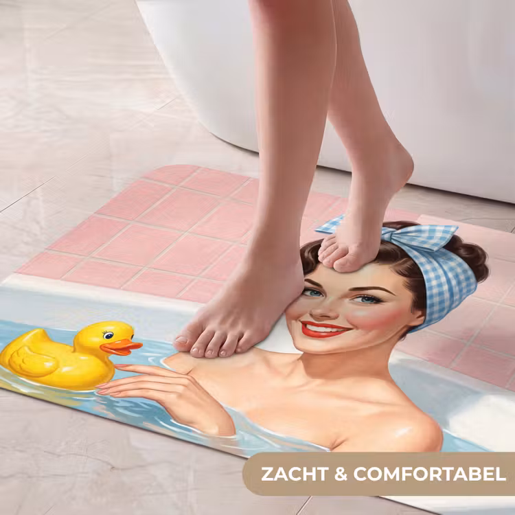 Badmat - Badkamer - Eend - Blauw — 5