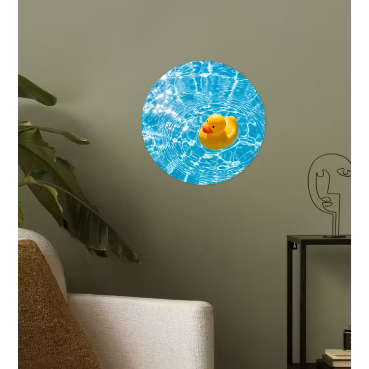 Behangcirkel - Badeend - Dobberen - Blauw — 3