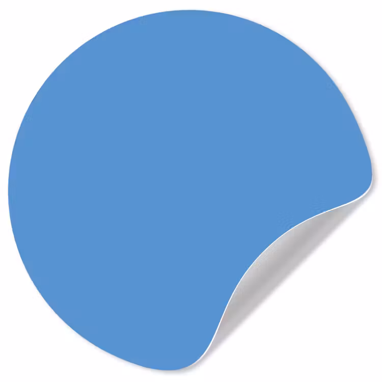 Behangcirkel - Cornflower - Blue - Blauw — 1