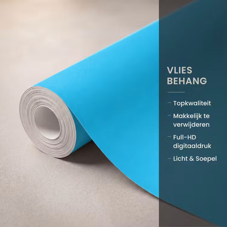 Behang - Fruit - Snijplank - Blauw — 3