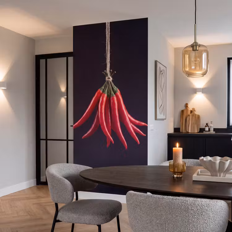 Behang - Rode peper - Eten — 5