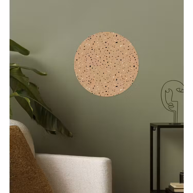 Behangcirkel - Terrazzo - Patroon - Beige — 3