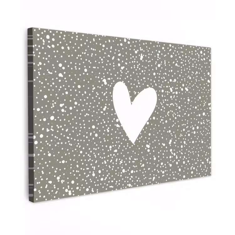 Buiten canvas - Hart - Design - Liefde — 1