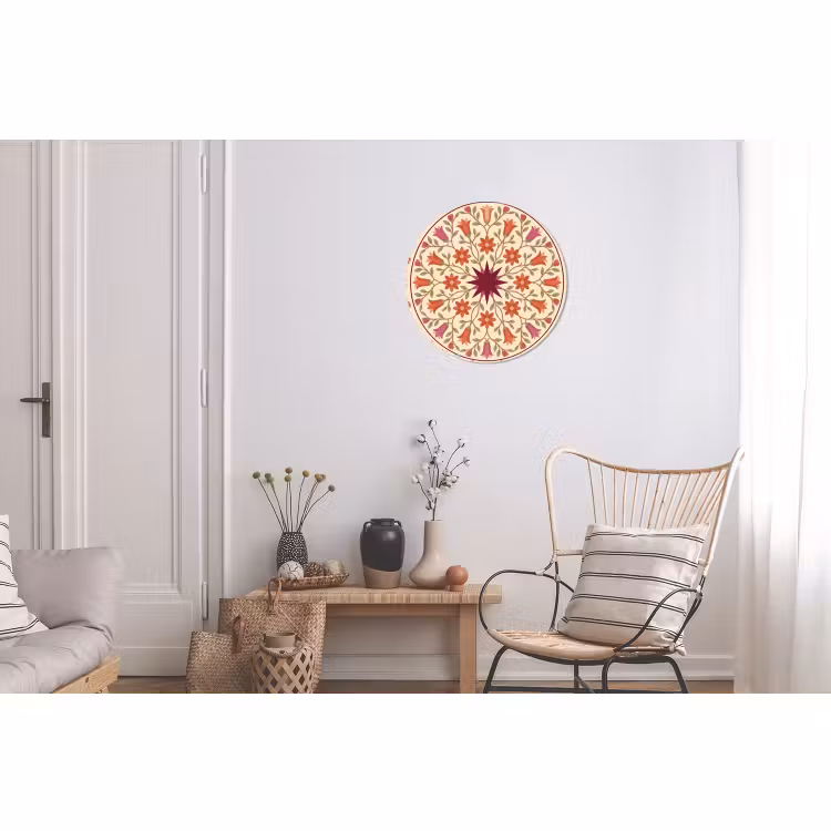 Bloemen - Mandala - Decoratief - Rood — 2