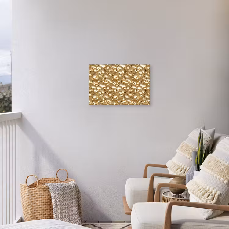 Buiten canvas - Abstract - Modern - Goud — 3