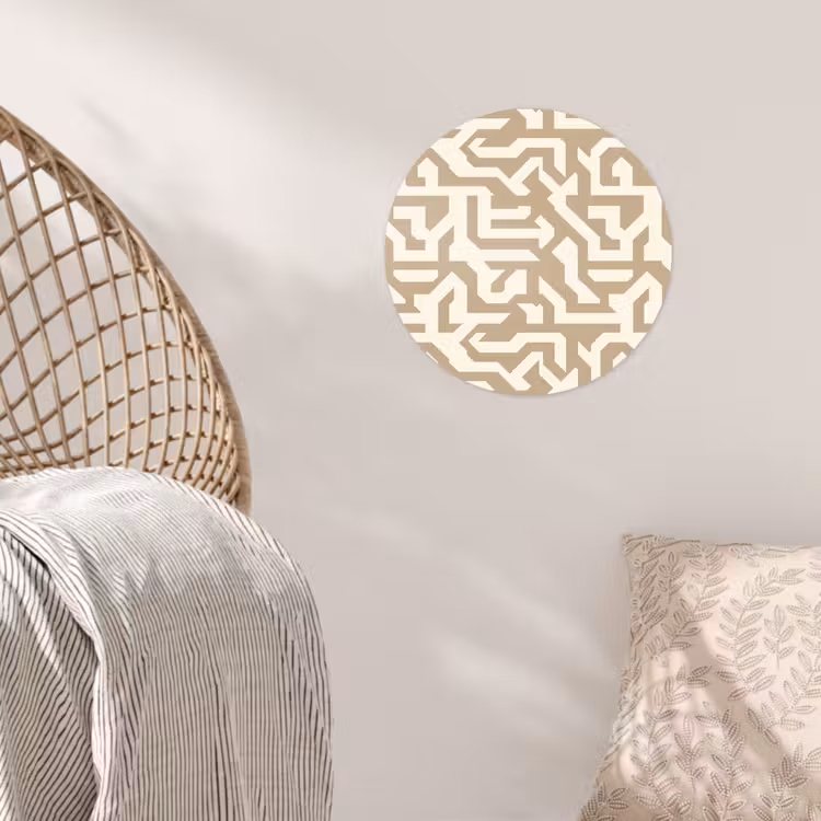 Behangcirkel - Modern - Abstract - Beige — 5