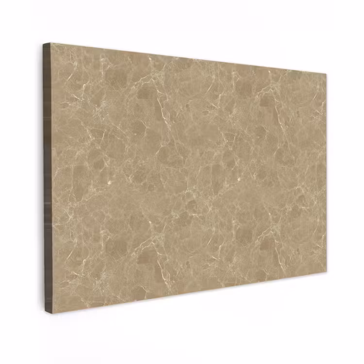Buiten canvas - Beige - Marmer - Witte aders — 1