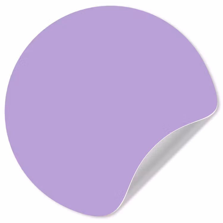 Behangcirkel - Soft - Lavender - Paars — 1