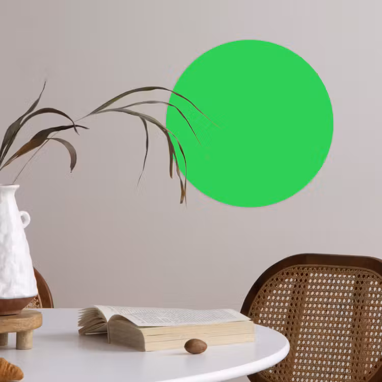 Behangcirkel - Mint - Green - Groen — 4